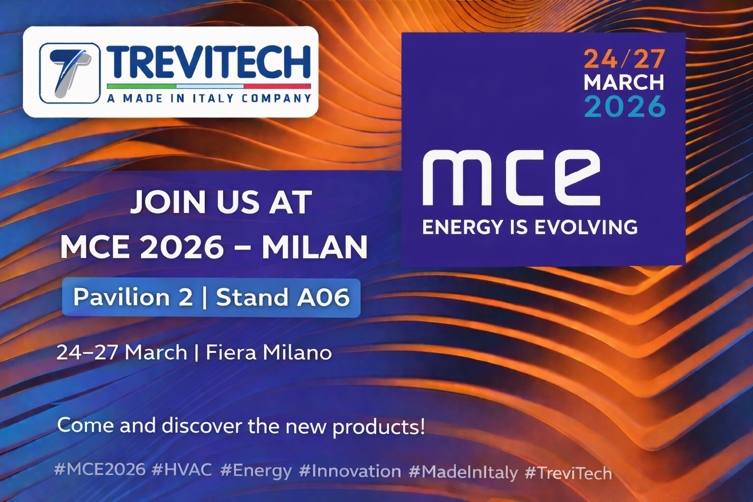 MCE  ENERGY IS EVOLVING 24/27 MARZO 2026